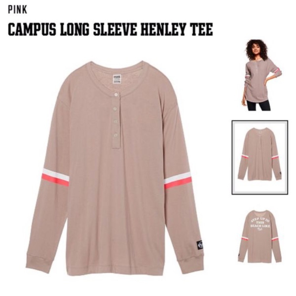 Vs Pink Longsleeve Tee